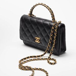 Chanel Wallet On Chain With Handle New In Box With Receipt